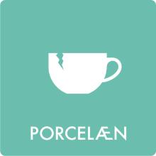 Pictogram PORCELAIN L12xW12cm product photo
