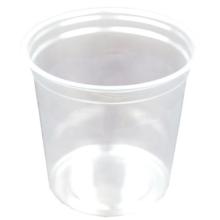 Beaker Deli Pot round 400 ml &Oslash;101xH76 mm RPET clear product photo