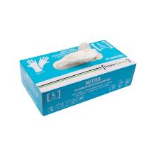 Handske Engangs Prime Source STANDARD str L Nitril uden Pudder Hvid AQL 1.5 product photo