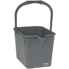 Bucket Minimop 15 ltr Square Grey product photo