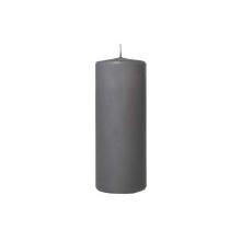 Block light &Oslash;70x180 mm Burning time 80 hours Grey product photo