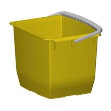 Bucket 13 ltr Square Yellow product photo