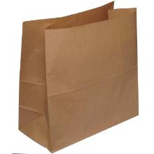 Block bottom bag 350x170x350 mm 21 ltr 80 gr FSC Brown REPACKAGED 4 x 50 pcs product photo
