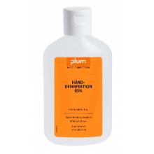 Hand disinfection liquid Plum 85% ethanol with snap lid 120 ml product photo