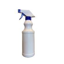 Sprayflaske 500ml med bl&aring; sprayer hvid product photo