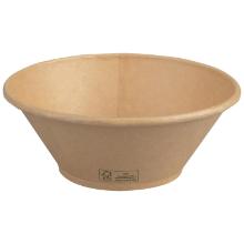 Bowle Stagione rund 1050ml 18,5x11,5cm Pap/PP brun product photo