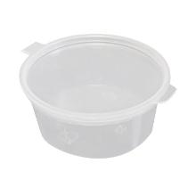 Dressing cup Catersource round 60mL &Oslash;62mm H6.2cmxL6.2cmxH25mm PP with hinged lid product photo