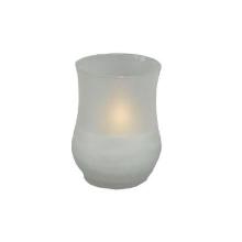 Lysbowle Burning time 40 hours Frosted White Glass product photo