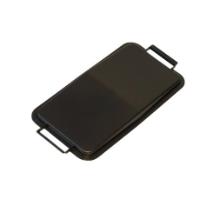 Lid L560xW280H46mm plastic black for 60ltr plastic container product photo
