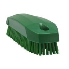 Nail brush/Hand brush Vikan rigid L130xW50xH40mm without handle green product photo