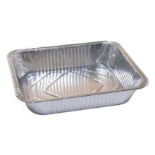Aluminum tray 1/2 GN R106G 3600ml L32.4xW26.4xH6cm 100 my with rolled edge black product photo