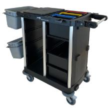 Reng&oslash;ringsvogn NRT 2.0 Medium L146xB62xH107cm RPP med drypvogn Sort product photo