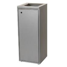 Waste rack 100ltr L360xW360xH865mm with Softclose lid Gray product photo