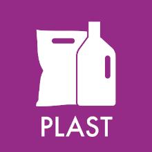 Pictogram L120xW120mm Plastic product photo