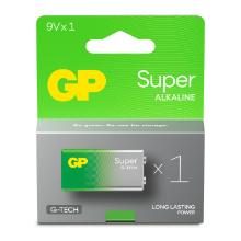 Battery GP Super Alkaline 9V 1-pack product photo