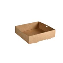 Tray Box 1-compartment Glance Square 3000ml L22.6xW22.5xH6cm Cardboard without l product photo