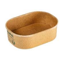 Tray 1-compartment Rectangular 150ml L10.8xW8xH3.3cm Cardboard FSC Brown product photo