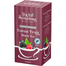 Te Sort Tea Symphony Forest Fruit Black Tea 20 breve Rainforest Alliance Skovb&aelig;r product photo