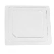 Plastl&aring;g L116xB116xH8mm Firkantet RPET Klar Vision product photo