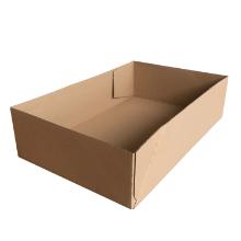 Cardboard box bottom L585xW375xH146mm corrugated brown use inner bag product photo
