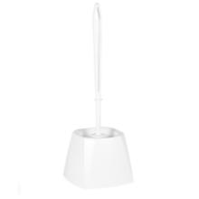 Toilet brush Vikan medium 400mm RPP with square bowl white product photo