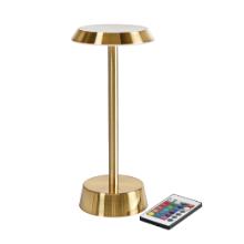 Lampe LED Nour &Oslash;11.9xH26.3cm Med Fjernbetjening Messing product photo