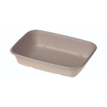 Tray 900ml L230xW165xH47mm Bagasse Biocoated Biodegradable Nature product photo