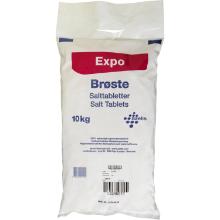 Maskinopvask Salt Tabs Br&oslash;ste Expo Salttabletter 10kg for bl&oslash;dg&oslash;ringsanl&aelig;g product photo
