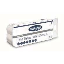 Toiletpapir Bulkysoft Premium 2-lag L19.95mxB10.5cm Nyfiber Hvid product photo