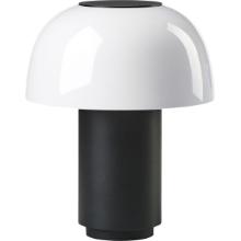 Lampe LED Zone Harvest Moon &Oslash;18xH22cm Sort/Hvid product photo