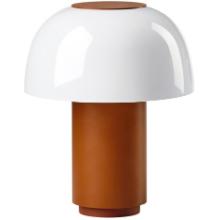 Lampe LED Zone Harvest moon &Oslash;18xH22cm Terracotta/Hvid product photo