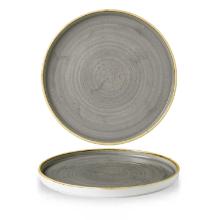 Plate Stonecast &Oslash;15.7xH2cm Flat With edge Porcelain Grey product photo