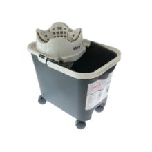 Bucket Mery 14ltr with Wheels and Automatic Turner Gray product photo