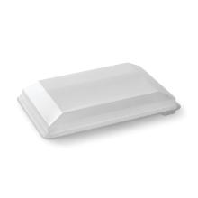 Lid rect clear rPET 250x166x32mm f/platter or tapas product photo