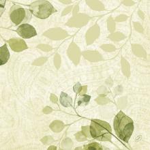 Serviet Bio Dunisoft Airlaid 40x40cm Paisley Leaves product photo