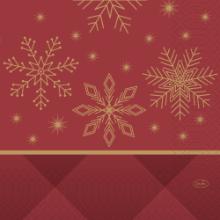 Serviet Duni 3-lag 33x33cm Rhombus Bordeaux product photo