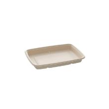 Bagasse tray 600ml 230x160x30mm PFAS free product photo