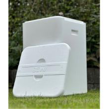 Drittel Easy-Cool box with lid 395x395x605mm white product photo