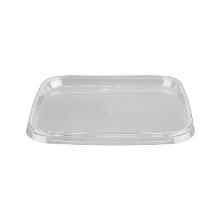 Plastl&aring;g L129xB129xH8mm PP Til 1150/600ml B&oslash;tte 1890stk Klar product photo