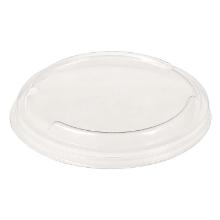 Plastic lid Deli &Oslash;121 mm Round for cups &Oslash;121 Biodegradable PLA Clear product photo