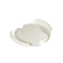Drikkel&aring;g Liplids Bagasse/Bambus &Oslash;90xH15mm Til Kaffeb&aelig;ger Hvid product photo