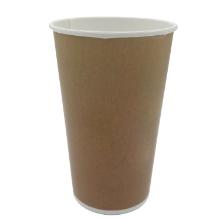 Cardboard cup Cold drink cup 40cl &Oslash;90xH135mm Cardboard/PE Brown product photo
