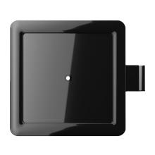 Skilt Tork Informationsskilt Sort til S&aelig;be- og H&aring;nddesinfektionsdispenser product photo