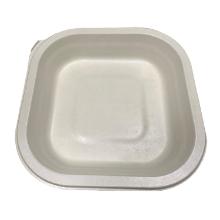 Tray 1-Compartment 672ml Square L180xW180xH36mm Cardboard Natural product photo