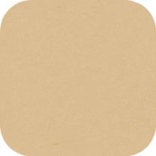 Kopunderlag Natural brown L85xB85 Papir Brun product photo