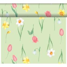 Duni Bio Dunicel&reg; T&ecirc;te-&agrave;-t&ecirc;te Spring Melody 0.4x24 m with print product photo