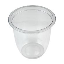 Plastic cup round 300 ml &Oslash;95xH53mm PET clear product photo