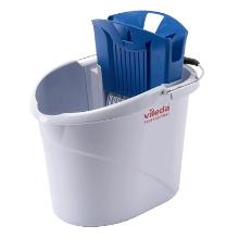Spand Vileda UltraSpeed Mini 10ltr med Presse Gr&aring;/Bl&aring; til fladmopper product photo