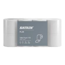 Toiletpapir Katrin Plus Easy Flush 2-lags &Oslash;11.5cm L50mxB10cm Nyfiber Hvid product photo
