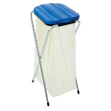 Affaldsstativ Maxifix 1 100ltr L360xB420xH820mm med L&aring;g Bl&aring; Sammenklappelig product photo